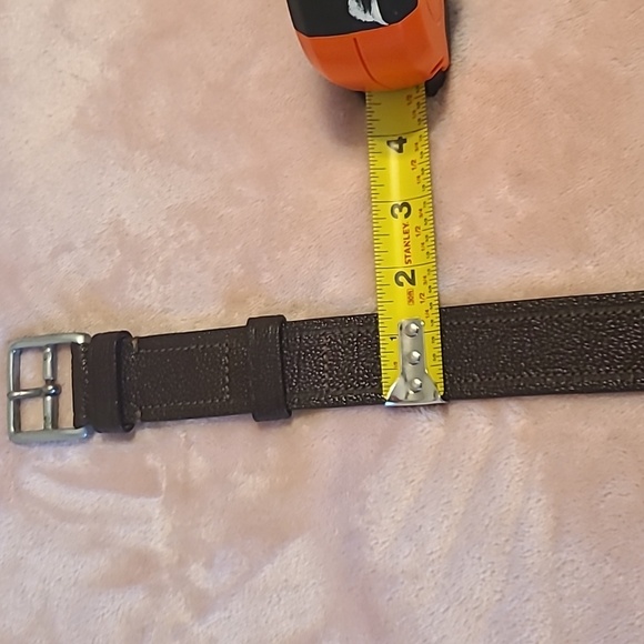 Banana Republic Genuine Leather Belt Size 30 Made in Italy - Picture 11 of 11